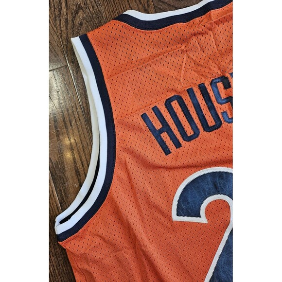 Vintage Allen Houston New York Knicks Orange Mens Sewn Jersey NIKE XXL Length +2 - Picture 12 of 12